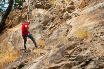 Wall Climbing in Rishikesh