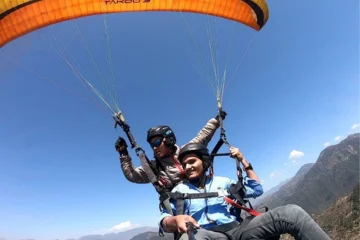 Paragliding in Rishikesh